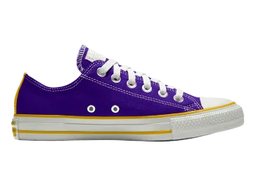 Converse Custom Embroidered Letter Chuck Taylor All Star Low Top Purple (169749CSU20_purple)
