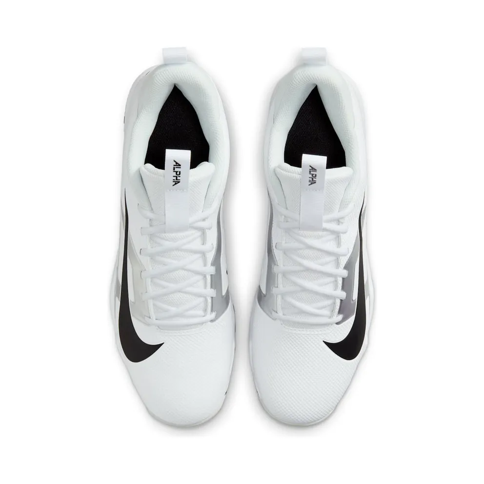 Nike Alpha Menace 4 Shark White Metallic Silver Photon Dust Black (FN0028-100)