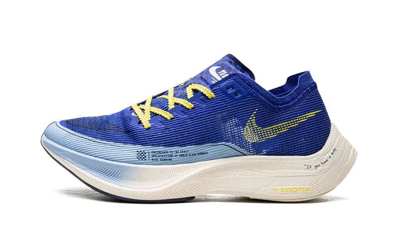 Nike ZoomX Vaporfly NEXT% 2 “Hyper Royal Yellow Strike” (DM8324-400)