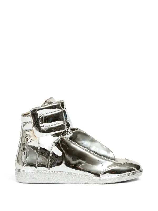 Maison Margiela Mid-top Future sneakers – Silver (S57WS0525P7646)