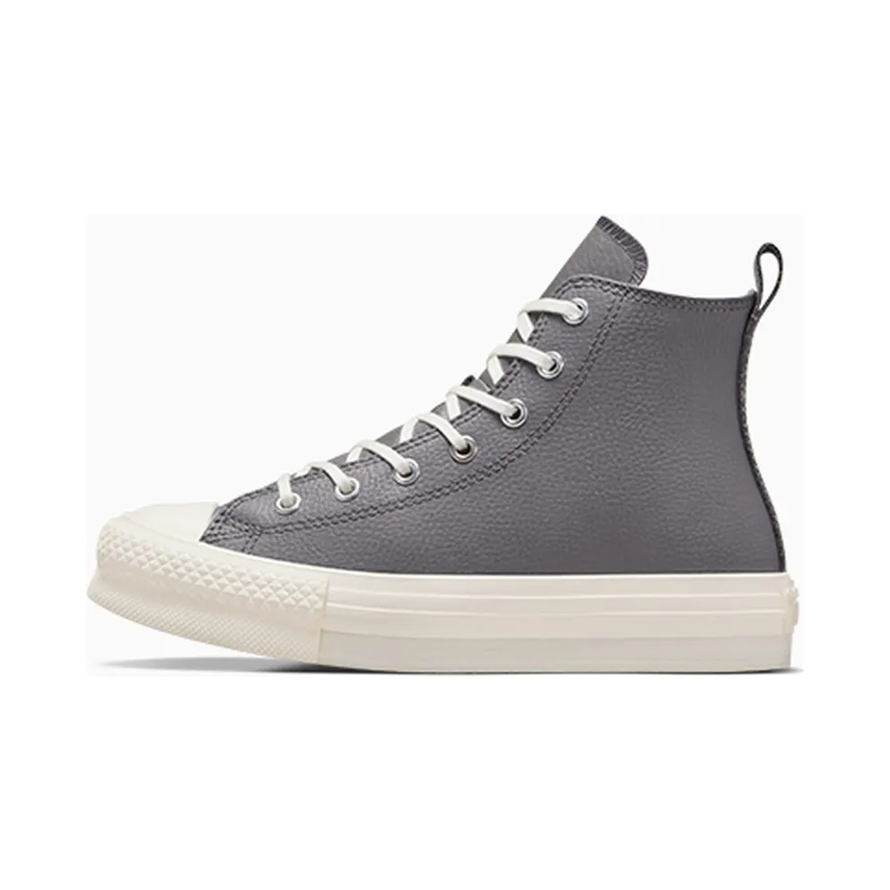 Converse Chuck Taylor All Star EVA Lift Platform Leather Sharkskin/Warm Quarry/Egret (A09259C)