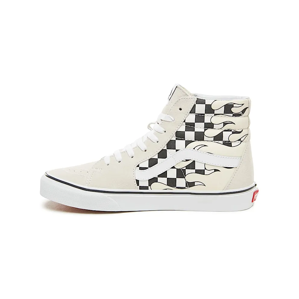 Vans Sk8-Hi Checkerboard Flame White Classic White/True White (VN0A38GERX7)