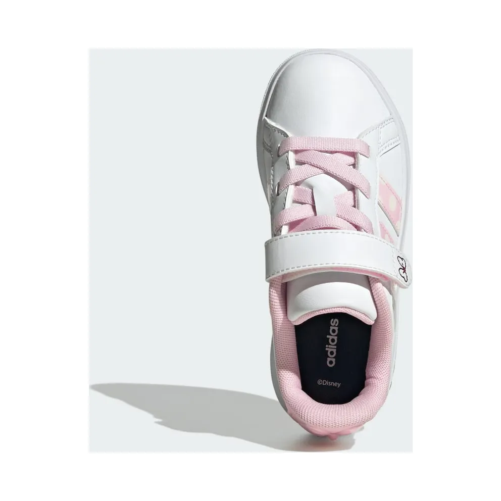 Adidas adidas Disney Minnie Mouse Grand Court Kids Cloud White / Clear Pink / Chalk White (JR8134)