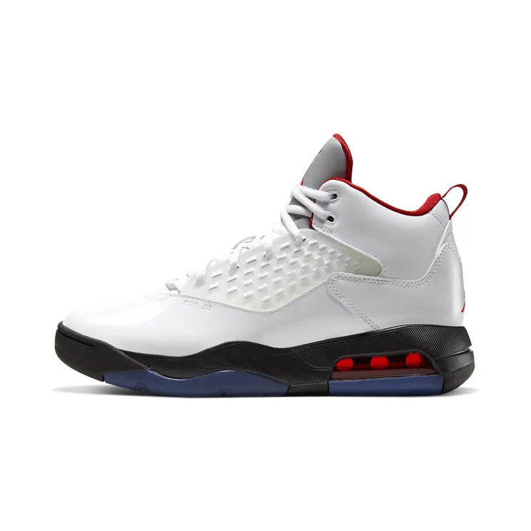 Jordan Maxin 200 White Black Gym Red