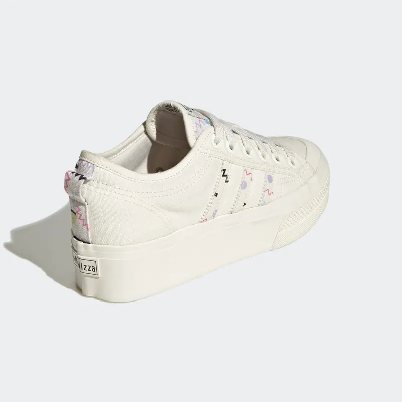 Adidas Nizza Platform Cloud White / Cloud White / Off White (HQ8813)
