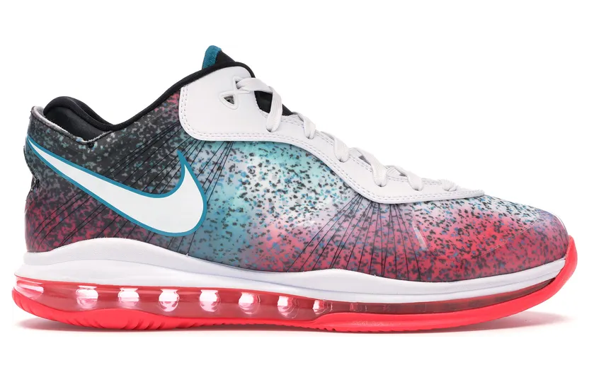 Nike LeBron 8 V2 Low Miami Nights (456849-101)