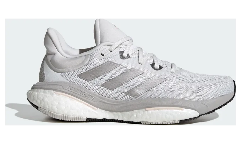 Adidas SolarGlide 6 “Crystal White Taupe Metallic” (HP9814)