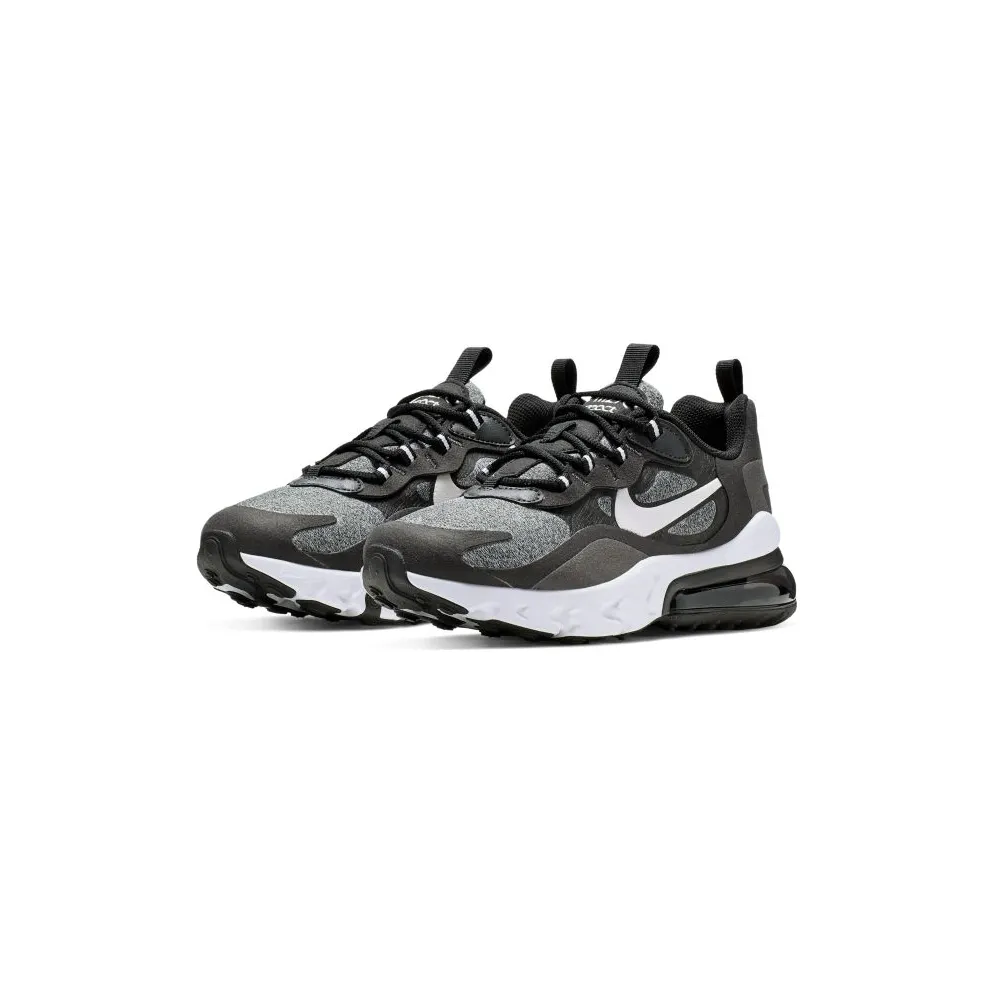 Nike Air Max 270 React Black Vast Grey (GS) Black/Vast Grey-Off Noir (BQ0103-003)