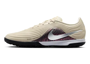 Nike United Tiempo Maestro Academy Turf Low-Top “Fossil/Burgundy Crush/Metallic Silver” (IO8462-201)