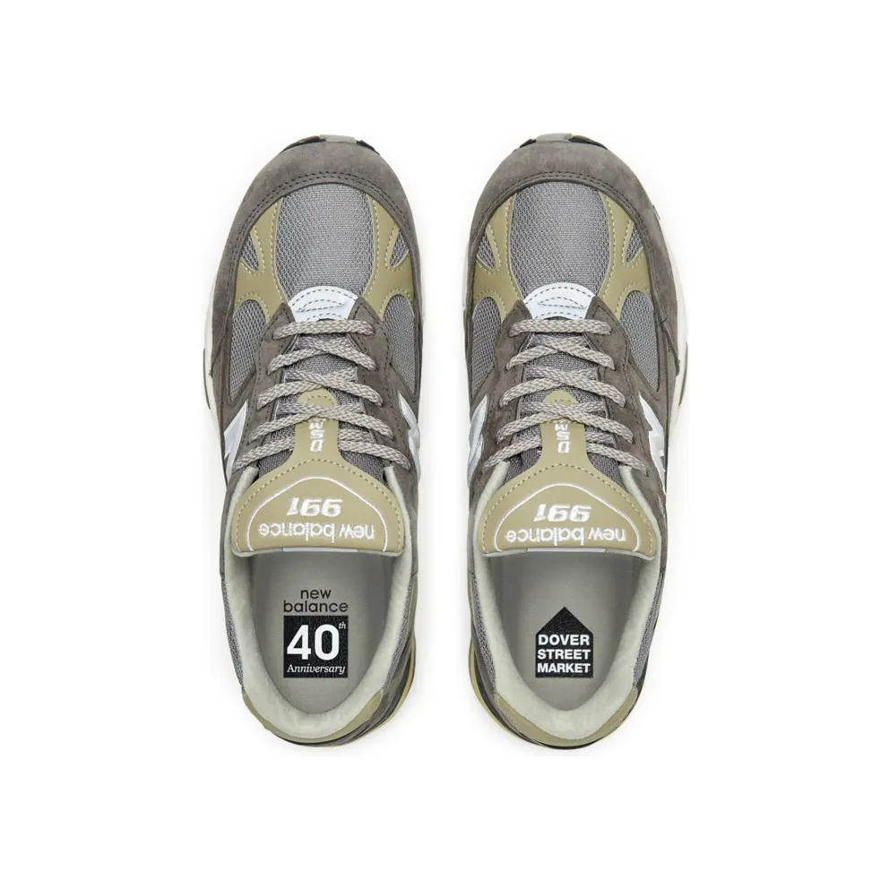 New Balance 991 Dover Street Market MiUK 40th Anniversary Grey – “Grey / Grey” (M991DSM)
