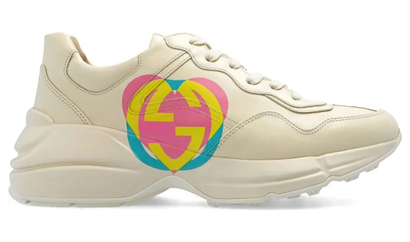 Gucci Rython Heart Ivory (692931 DRW00 9522)