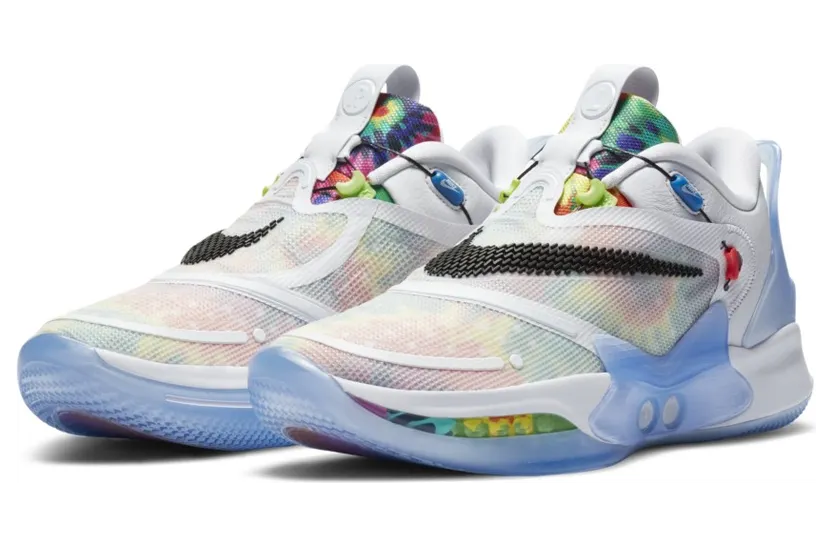 Nike Adapt BB 2.0″Tie-Dye”Basketballschuh – Weiß Weiß (CV2441-100)