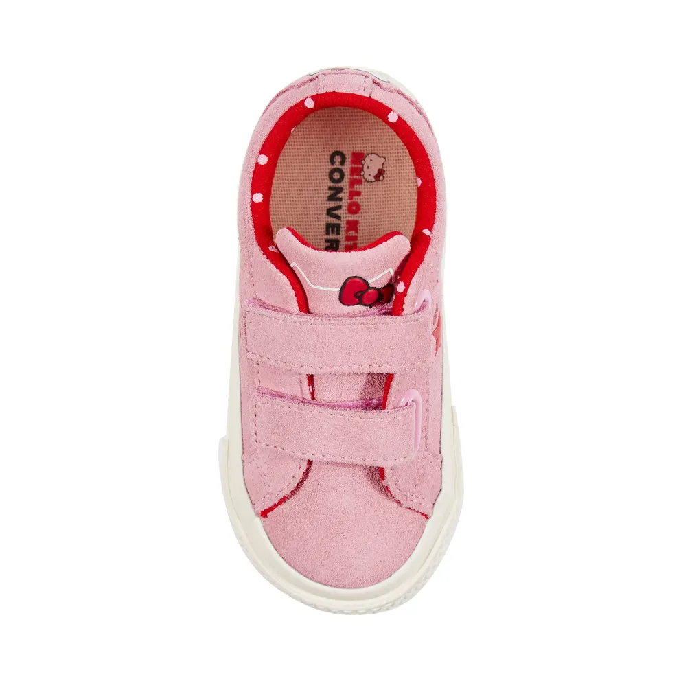 Converse One Star Ox Hello Kitty Pink (TD) Prism Pink/Fiery Red-Egret (762943C)
