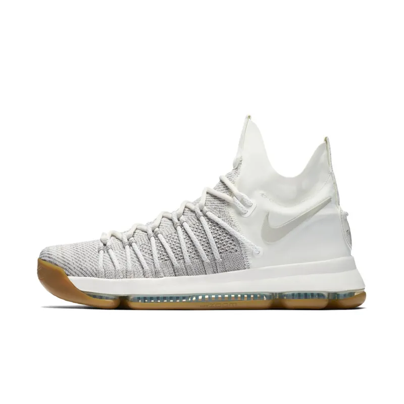 Nike KD 9 Elite Pale Grey Pale Grey/Pale Grey-Ivory (878637-001)