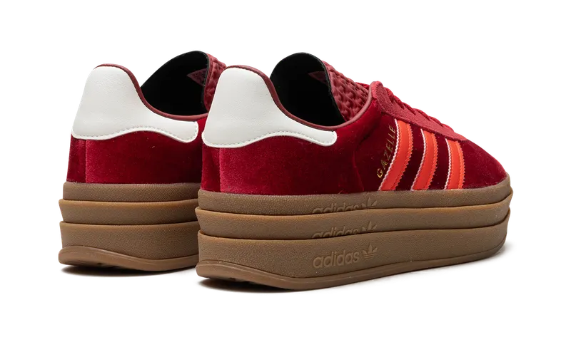 Adidas Gazelle Bold “Velvet Pack – Victory Red” (IG4388)