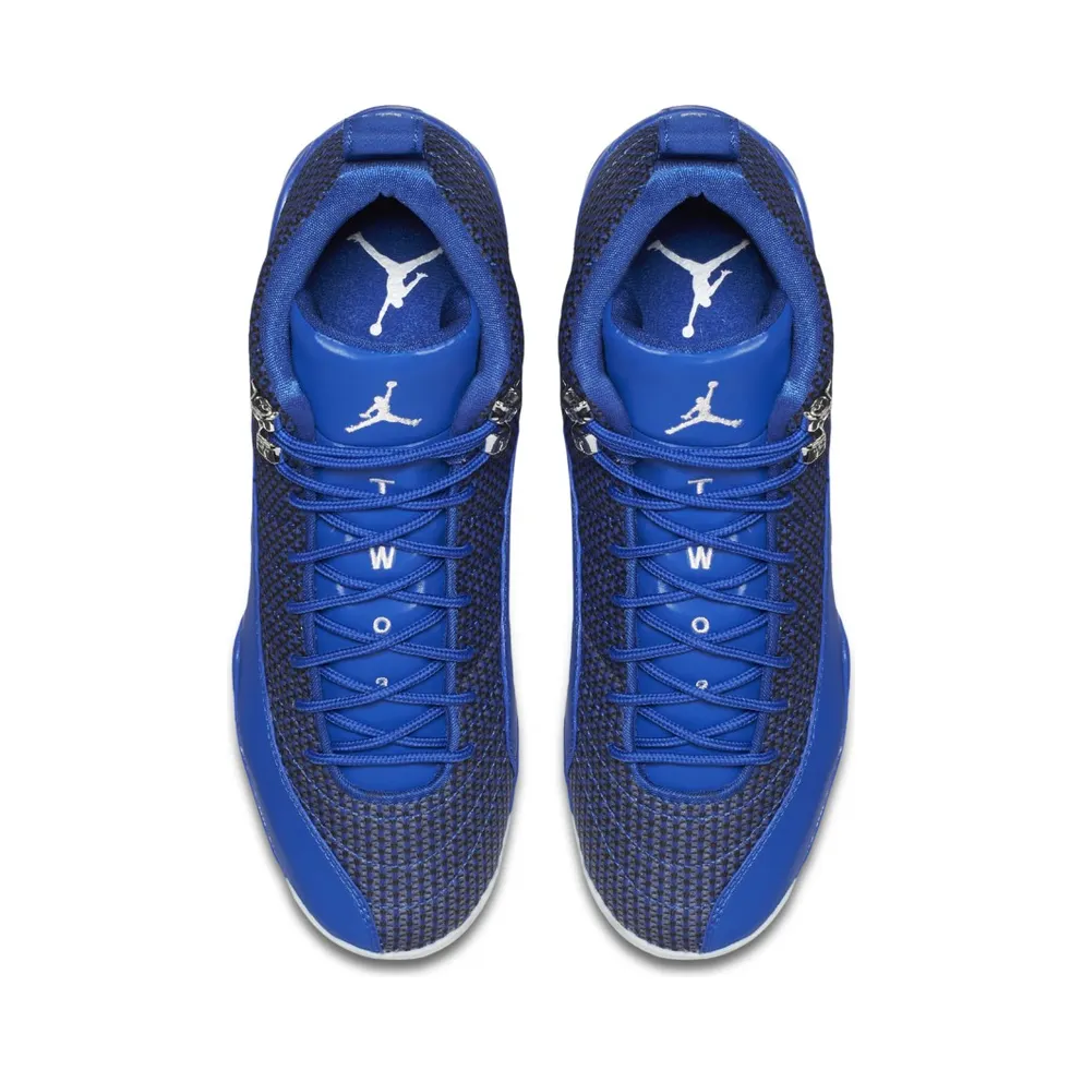 Jordan 12 Retro MCS Game Royal Game Royal/White-Metallic Silver (854566-400)