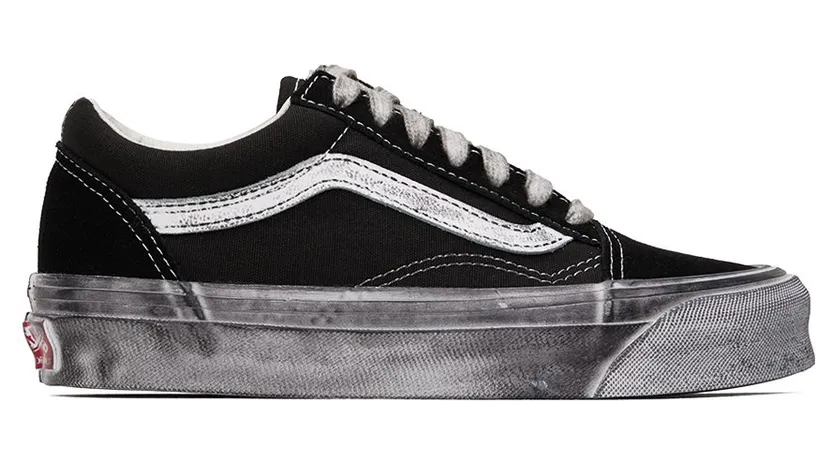 Vans OG Old Skool LX Black / Classic White Checkerboard (VN0A5FBEBA21)