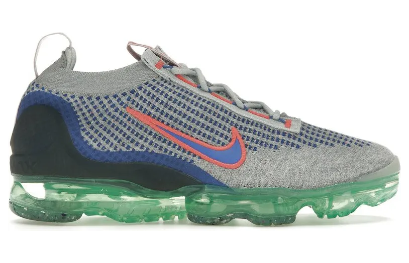 Nike Air VaporMax 2021 Flyknit Wolf Grey Medium Blue (DQ3974-001)
