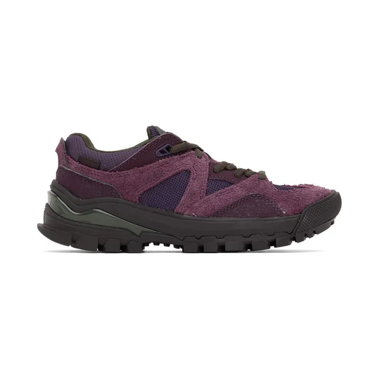 Vans Purple & Khaki Taka Hayashi Edition Vault The Amzn Trailh Sneakers (VN0A7Q5KBA3)
