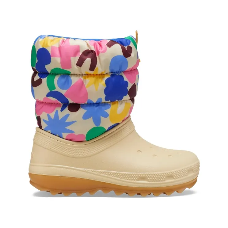 Crocs Classic Neo Puff Boot Shiitake Multi (210410-2ET)