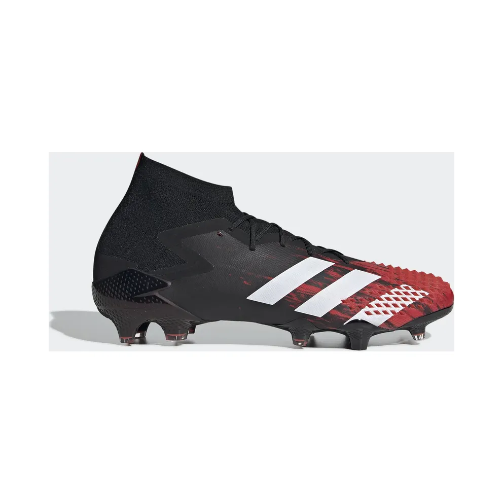 adidas Predator Mutator 20.1 FG Black White Red (EF1629)
