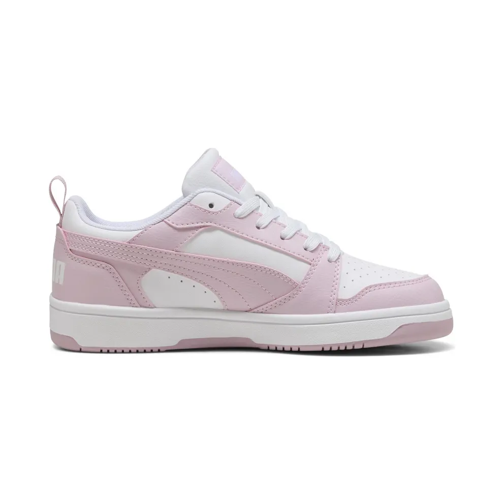 Puma Rebound V6 Low “Puma White / Rose Mauve” (392328_40)
