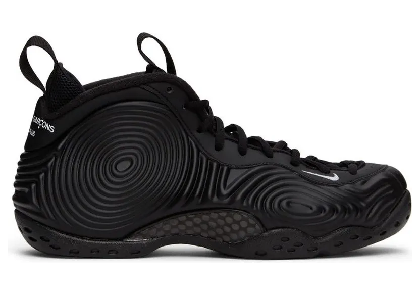 Comme des Garçons Homme Plus Black Nike Edition Air Foamposite One Sneakers (PH-K101-001)