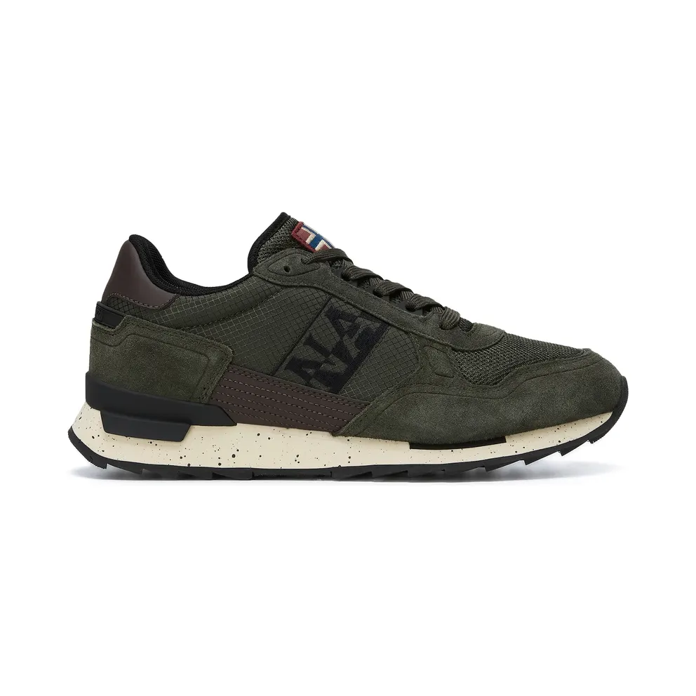 Napapijri sneaker Donkerbruin / Dark Green (NP0A8B2R-G1F)