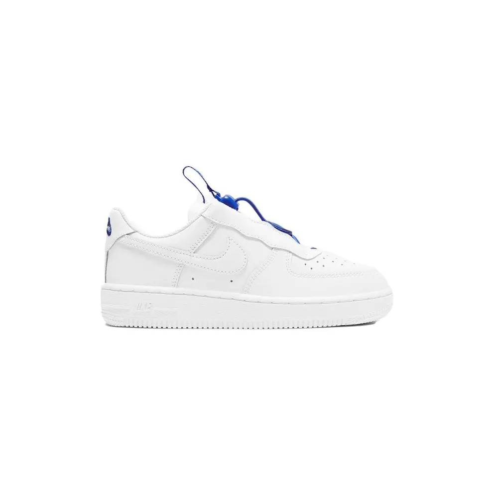 Nike Force 1 Toggle White Hyper Royal (CU5287-100)