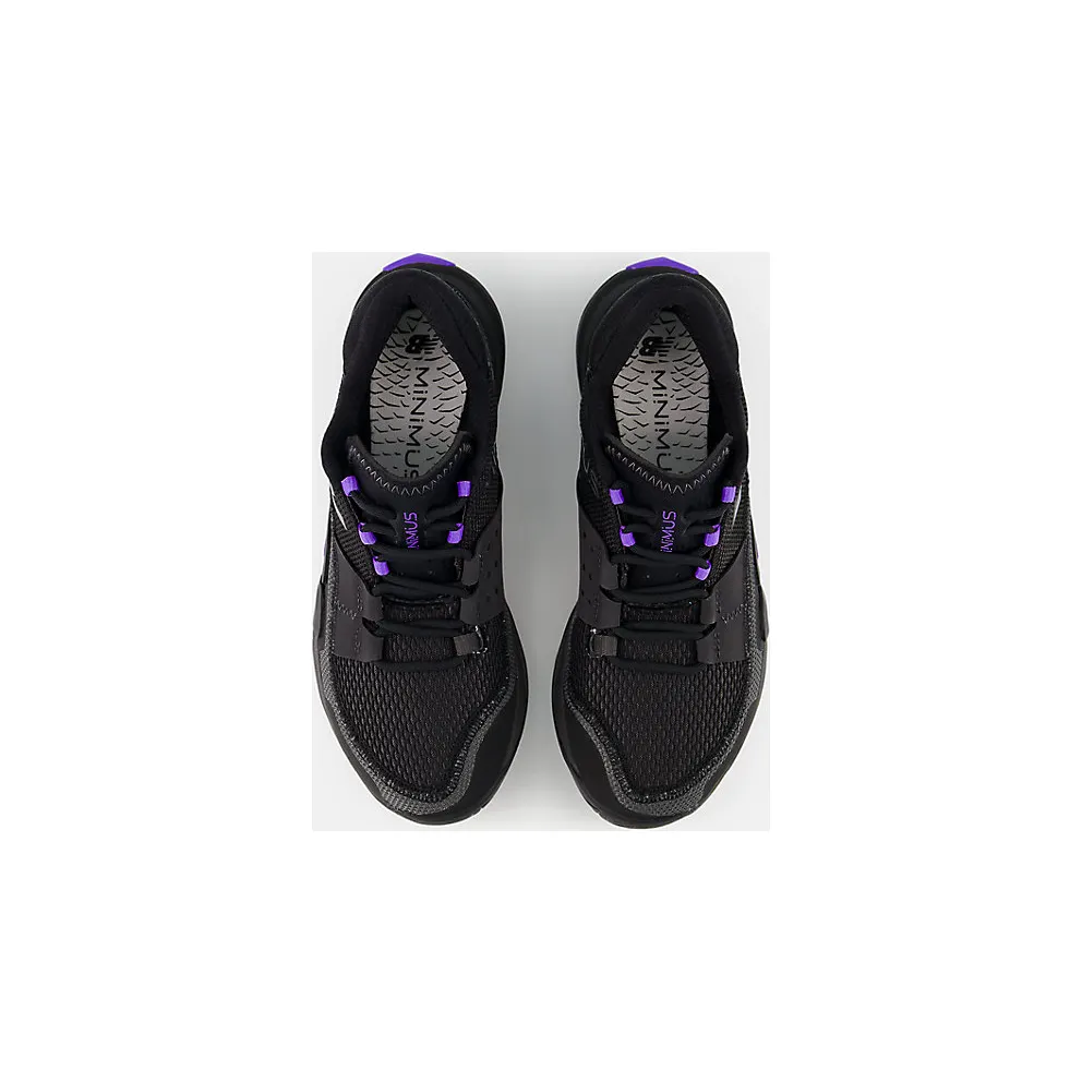 NEW BALANCE Minimus TR v2 “BLACK / FADED BLACK / ELECTRIC INDIGO” (WMTR494)