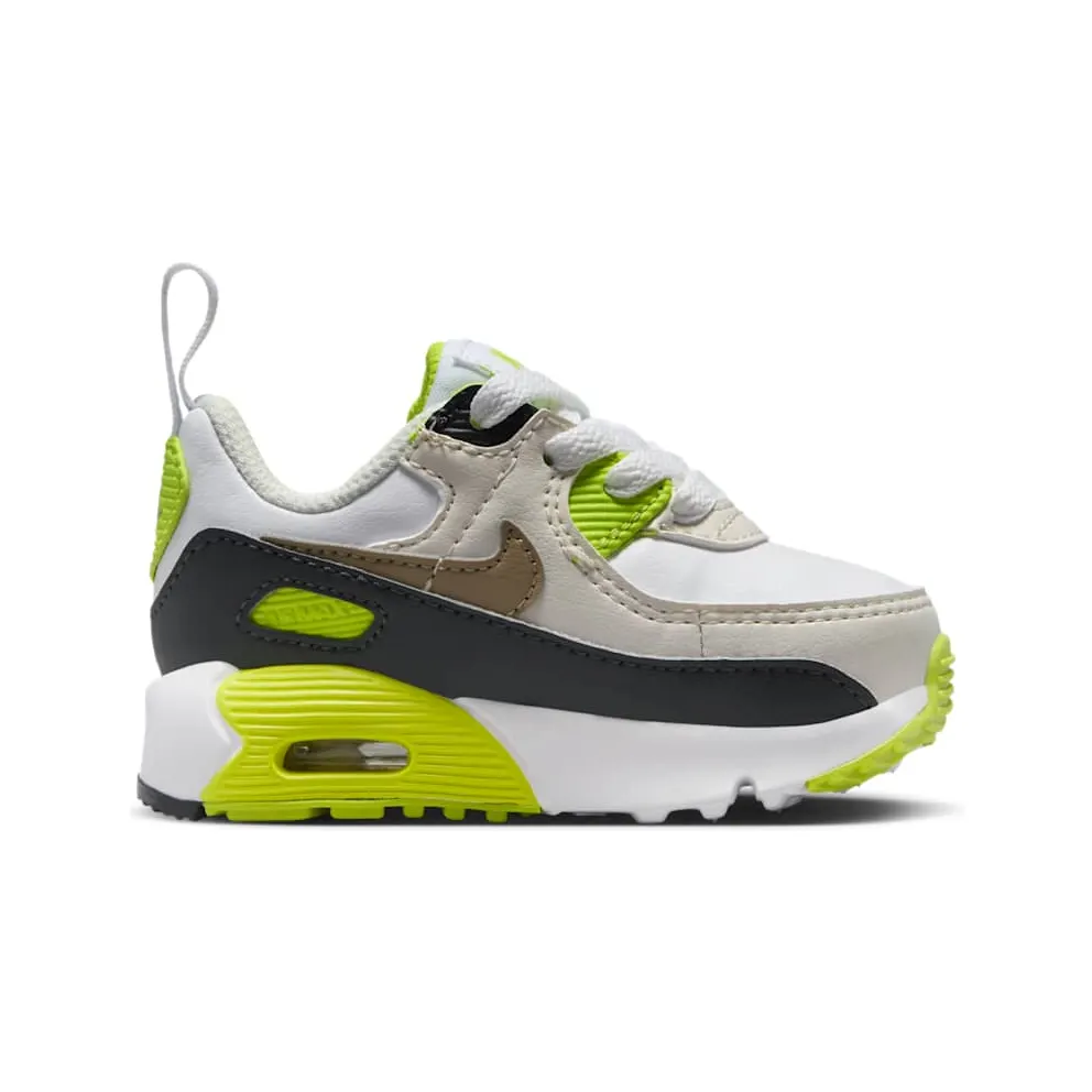 Nike Air Max 90 EasyOn White Cyber Dark Smoke Grey Khaki (HF6359-103)