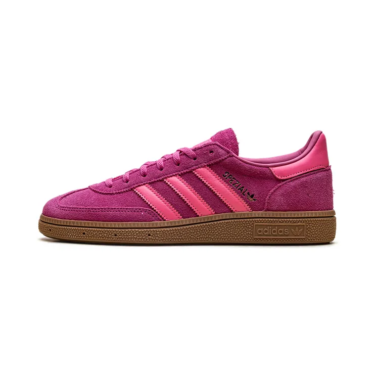 Adidas Handball Spezial “Semi Lucid Fuchsia Lucid Pink Gold Metallic” (JQ7262)