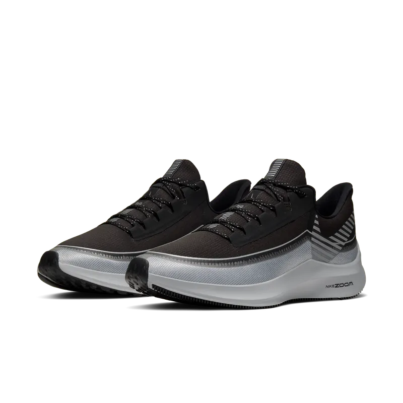 Nike Zoom Winflo 6 Shield ‘Reflect Silver’ Black/Reflect Silver/Wolf Grey (BQ3190-001)