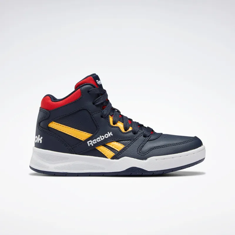 Reebok BB4500 Court Shoes Vector Navy / Vector Red / Solar Gold