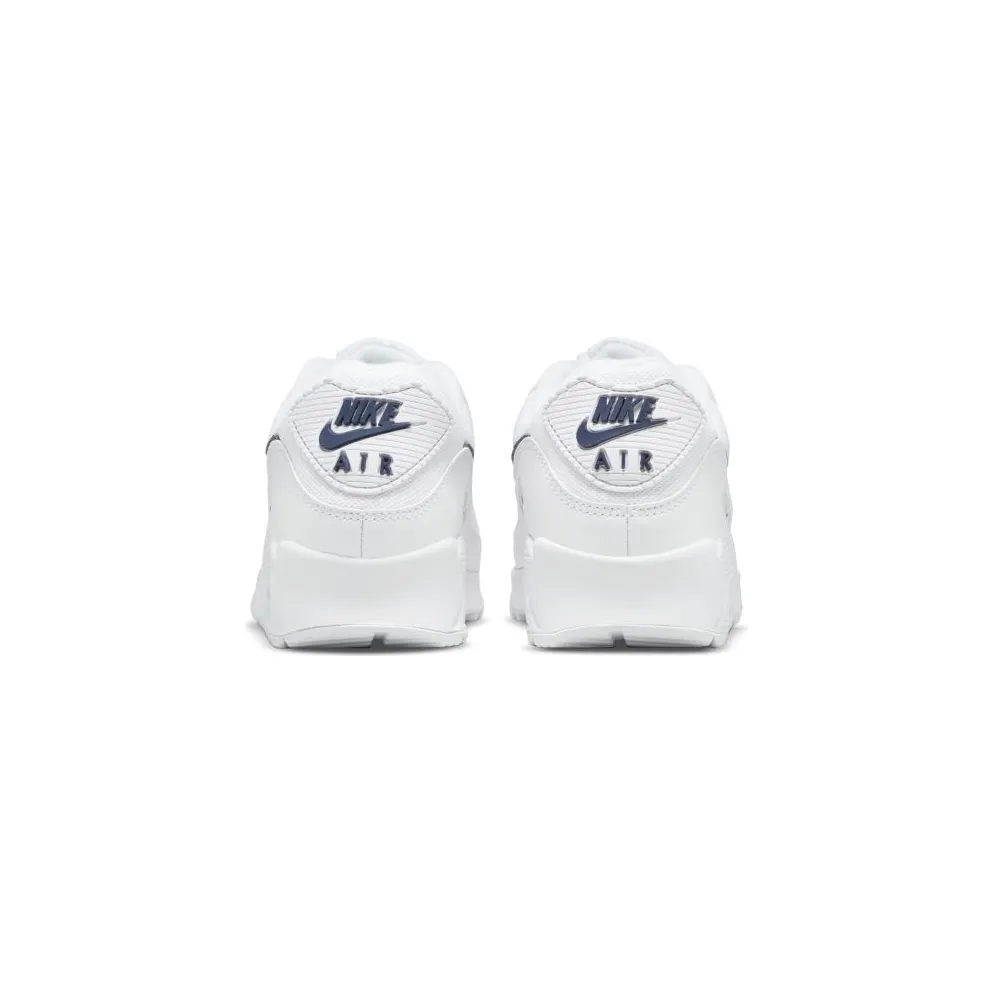 Nike Air Max 90 White Thunder Blue (W) “White / Green Noise / Pollen / Thunder Blue” (DH1316-101)