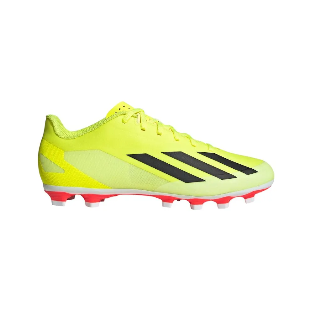 adidas X Crazyfast Club FG Team Solar Yellow 2 Core Black Cloud White (IG0618)