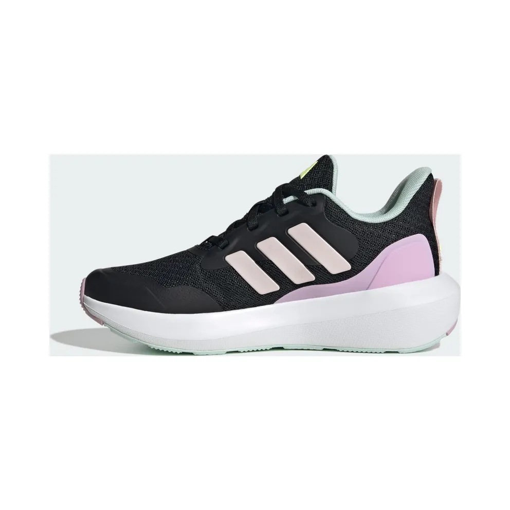 Adidas Fortarun 3.0 Kids Core Black / Clear Pink / Bliss Lilac (JI2180)