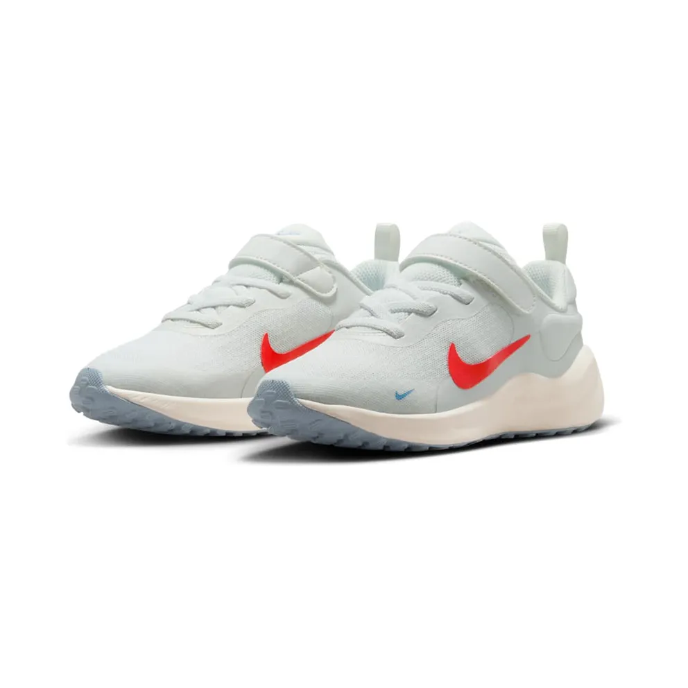 Nike Revolution 7 Summit White Sail Psychic Blue Picante Red (FB7690-104)