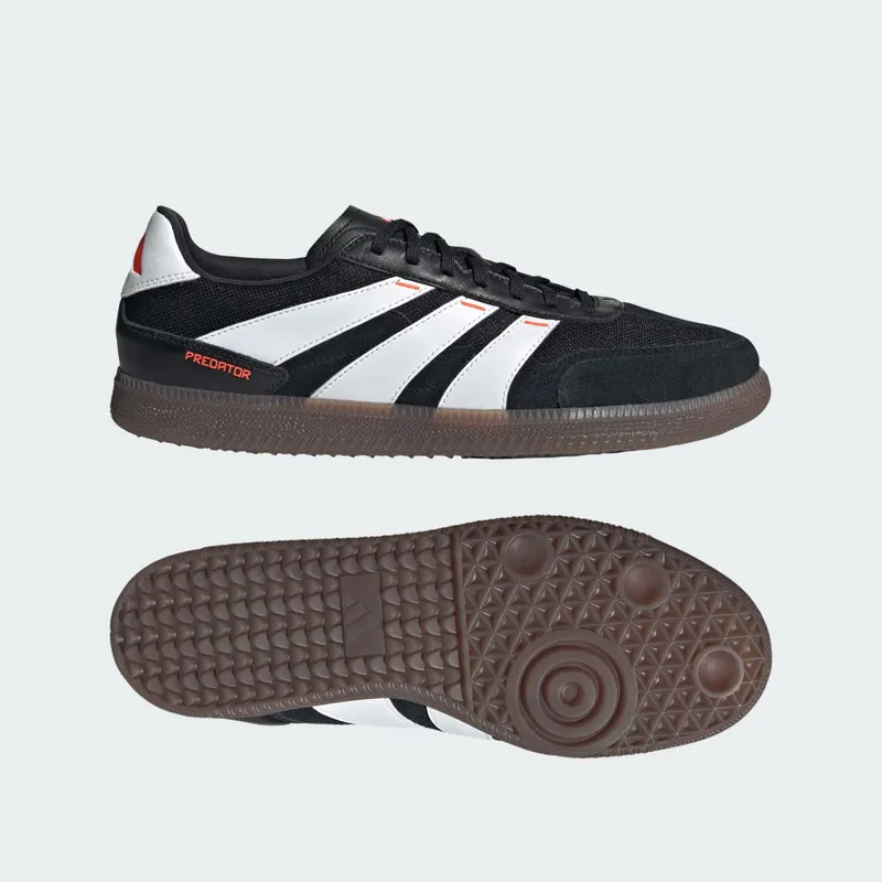 adidas Predator 24 League Low Freestyle Core Black Cloud White Solar Red (IF1025)