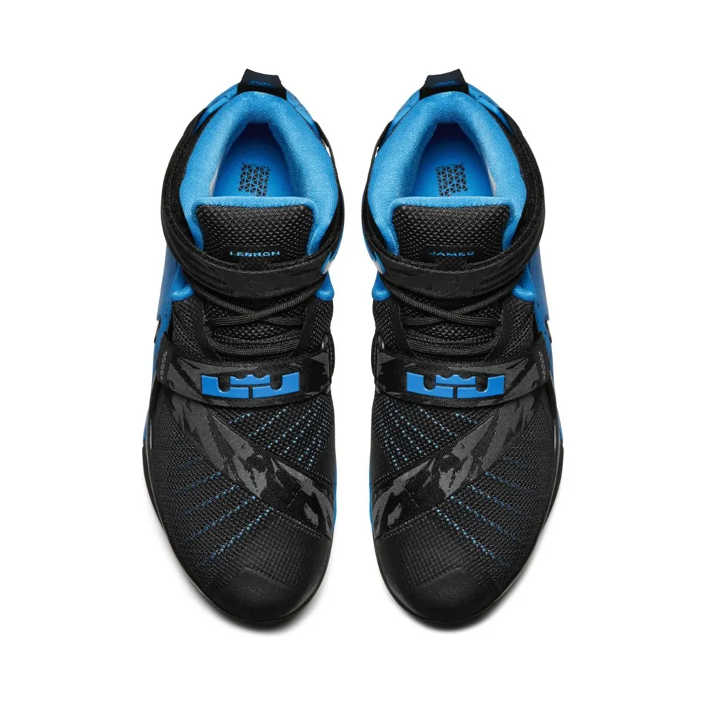 LeBron Soldier 9 Black/Soar-White (749490-014)