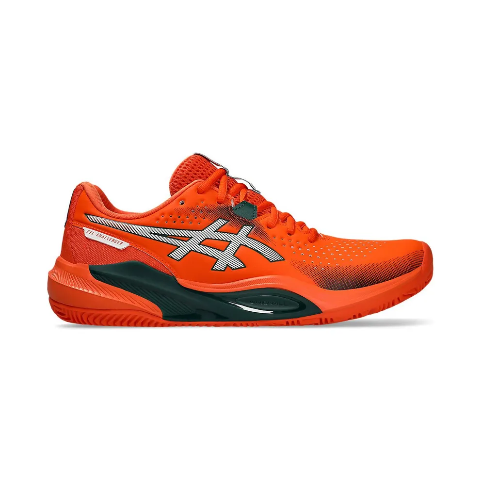 ASICS GEL-CHALLENGER 15 PADEL “Energy Orange / Jewel Green” (1041A511-801)