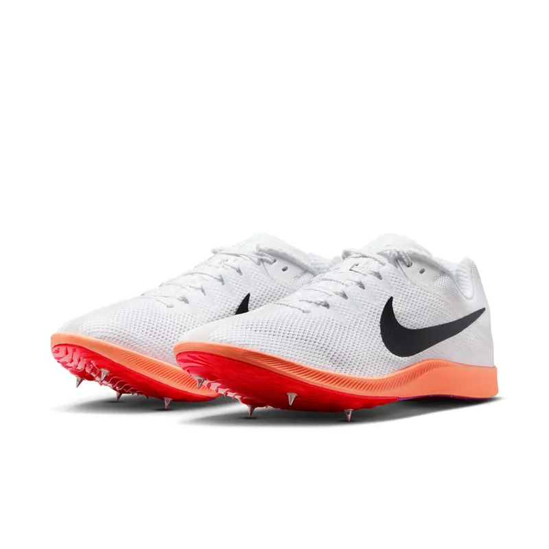 Nike Zoom Rival Distance White Bright Crimson (FZ9653-101)