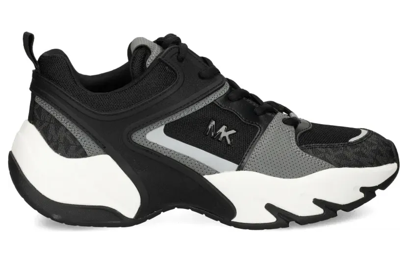 Michael Kors Sneakers met logodetail – Zwart (42S6CHFS1D)