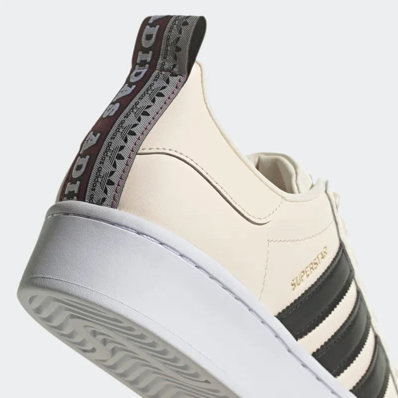 adidas Superstar Bold Wonder White / Core Black / Victory Crimson (H00636)