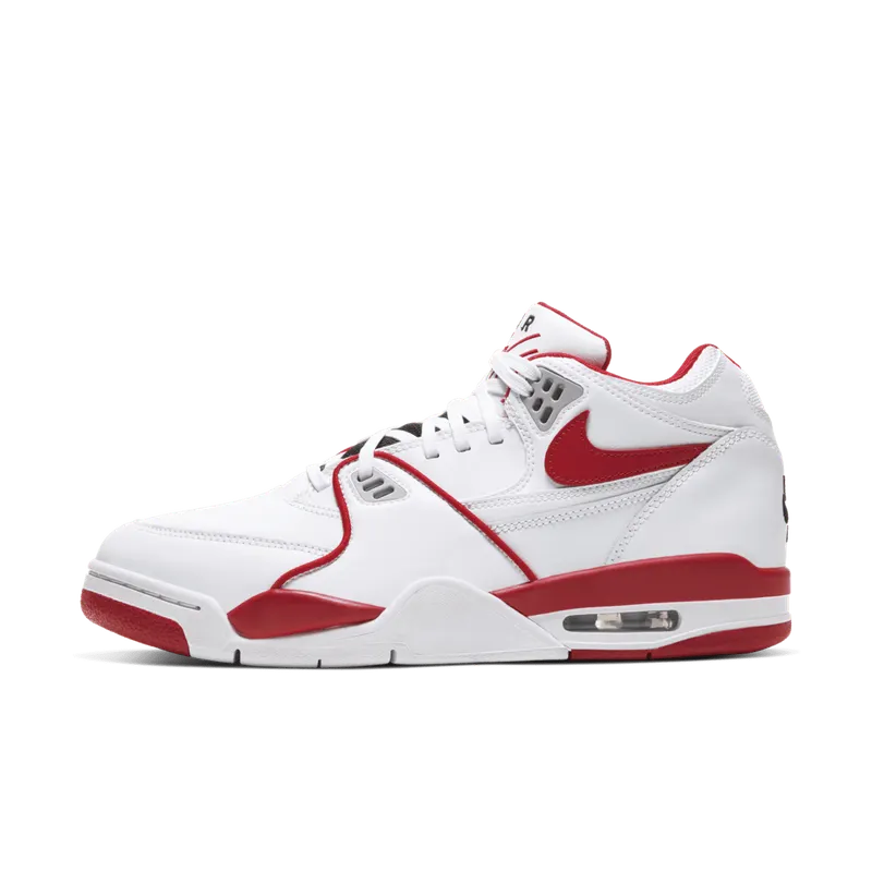 Nike Air Flight 89 White University Red White/University Red-White-Wolf Grey (819665-100)