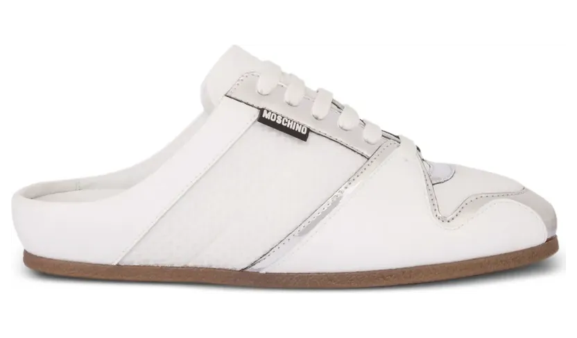 Moschino Sneakers mit Einsätzen – Weiß (MA15041G1OMO3)