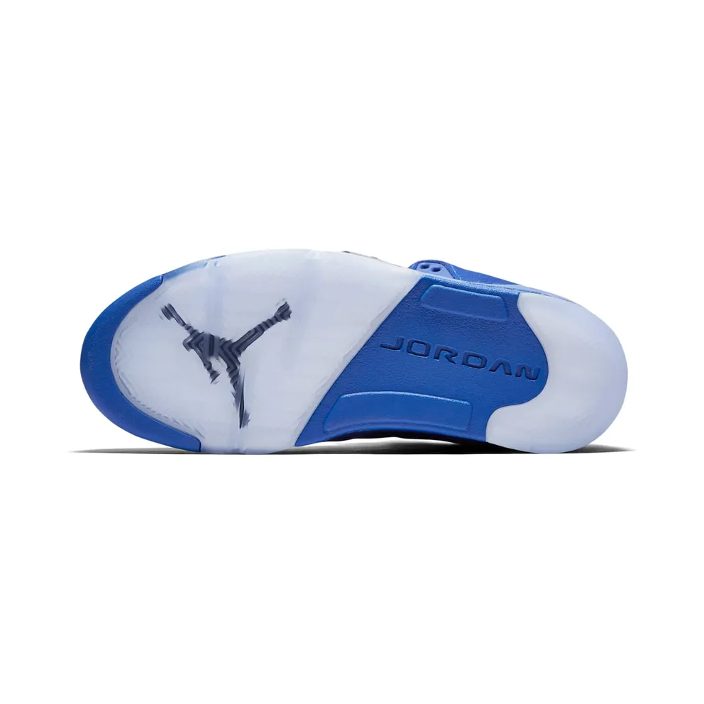Jordan 5 Retro Blue Suede Game Royal/Black (136027-401)