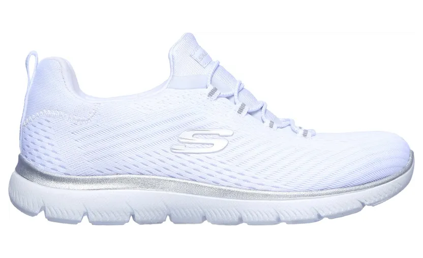 Skechers Summits – Fast Attraction Sneaker Wit/Zilver
