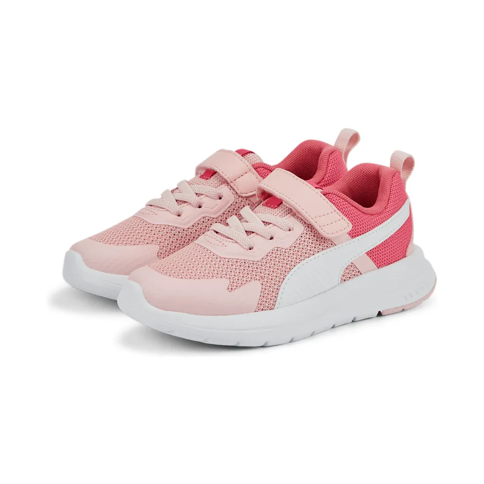 Puma Evolve Run mesh with alternatieve sluiting White/Brown (386239-03)