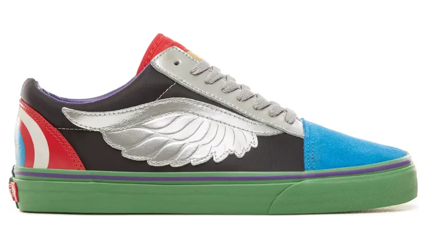Vans Marvel x Old Skool ‘Avengers’ Avengers Multi (VN0A38G1U3V)